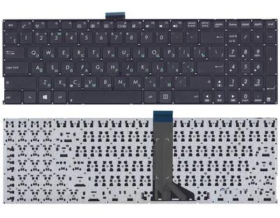 Клавиатура для ноутбука Asus (X555L) Black, (No Frame), RU - фото 5