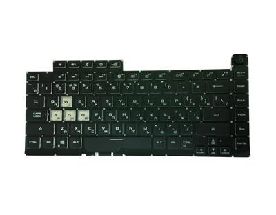 Клавиатура для ноутбука Asus G531GT GL531 G532 G512L, с подсветкой (Light), Black, (No Frame), RU