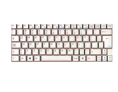 Клавиатура для ноутбука Asus (U1, U1E, U1F, U2, U2E) Silver, RU - фото 2