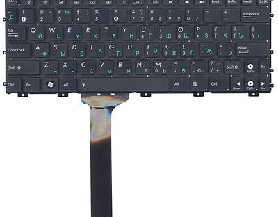 Клавиатура для ноутбука Asus Eee PC (1011, 1015, 1018, X101) Black, (No Frame) RU