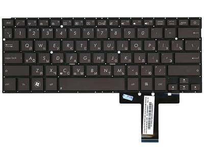 Клавиатура для ноутбука Asus (UX31A) Black, (No Frame), RU (горизонтальный энтер) - фото 2