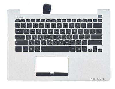 Клавиатура Asus VivoBook (S300LA) Black, с топ панелью (Silver), RU - фото 2
