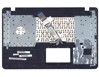 Клавиатура для ноутбука Asus (X751) Black, (Silver TopCase), RU - фото 3