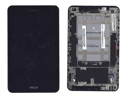 Матрица с тачскрином (модуль) для Asus PadFone mini Station черный с рамкой