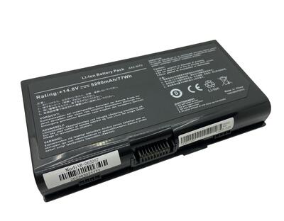 Акумуляторна батарея для ноутбука Asus A42-F70 M70 14.8V Black 4400mAh OEM