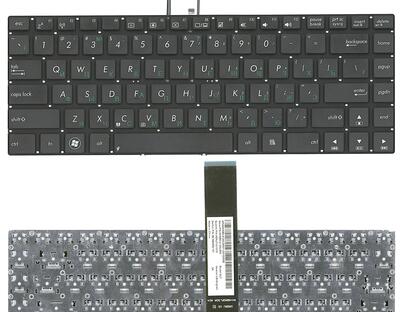 Клавиатура для ноутбука Asus N46, Black, (No Frame) RU
