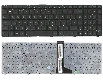 Клавиатура для ноутбука Asus (U52, U53, U56) Black, (No Frame) RU (вертикальный энтер)