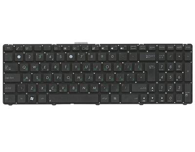 Клавиатура для ноутбука Asus (U52, U53, U56) Black, (No Frame) RU (вертикальный энтер) - фото 2