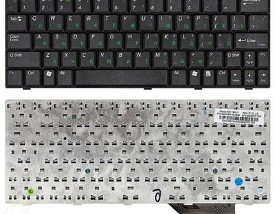 Клавиатура для ноутбука Asus (U5, U5F, U5A, U5S) Black, RU