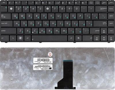 Клавиатура для ноутбука Asus (N43, N43J, N43JF, N43JM, N43JQ) Black, RU