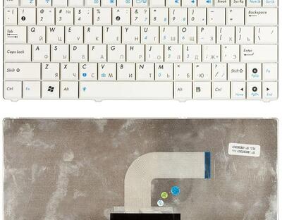 Клавиатура для ноутбука Asus N10, N10A, N10C, N10E, N10J, N10JC White, RU - фото 5