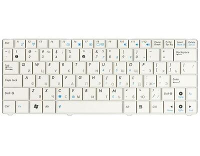 Клавиатура для ноутбука Asus N10, N10A, N10C, N10E, N10J, N10JC White, RU - фото 6