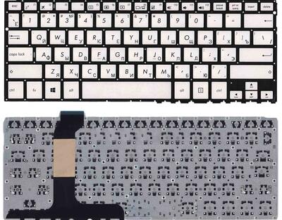 Клавиатура для ноутбука Asus (UX360CA) Silver, (No Frame) RU - фото 5