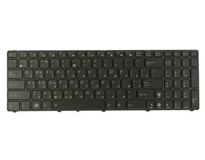 Клавиатура для ноутбука Asus K52, K53, G73, A52, G60 с подсветкой (Light), Black, (Black Frame) RU - фото 2