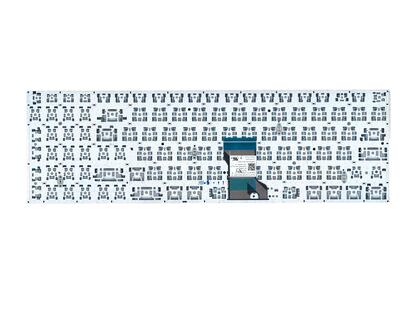 Клавиатура для ноутбука Asus (N501, N501J, N501JW, N501V, N501VW, G501, Q501, UX501, UX501JW, N541) с подсветкой (Light), Silver, (No Frame) RU - фото 3