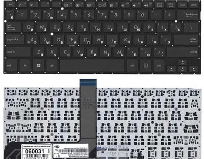 Клавиатура для ноутбука Asus (TP300) Black, (No Frame) RU