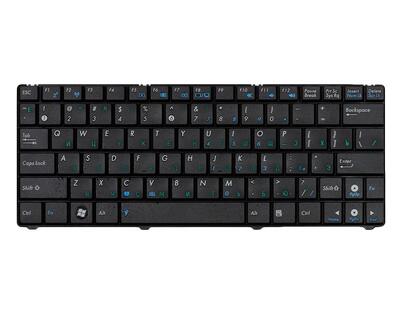Клавиатура для ноутбука Asus EEE PC 1101 1101HA N10 N10E N10J Black, RU - фото 2