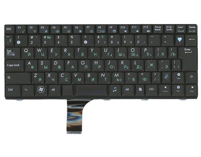 Клавиатура для ноутбука Asus EEE PC Limited Edition (1005HA 1008HA 1001HA) Black, RU (вертикальный энтер) - фото 2