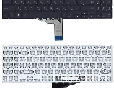 Клавиатура для ноутбука Asus VivoBook (F509U) Black, (No Frame), RU