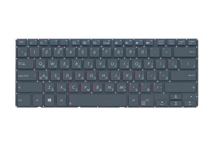 Клавиатура для ноутбука Asus BU401, BU201, BU400, BU400V, BU400A, B400A Black, (No Frame) RU - фото 2