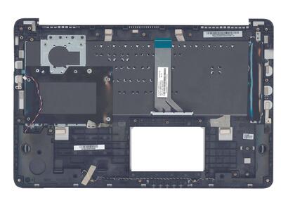 Клавиатура для ноутбука Asus (K501L) Black, с топ панелью (Gray), RU - фото 3