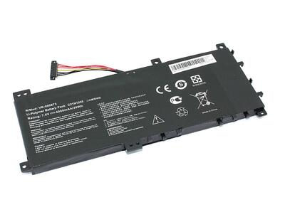 Аккумуляторная батарея для ноутбука Asus C21N1335 VivoBook S451 7.5V Black 4000mAh OEM - фото 5