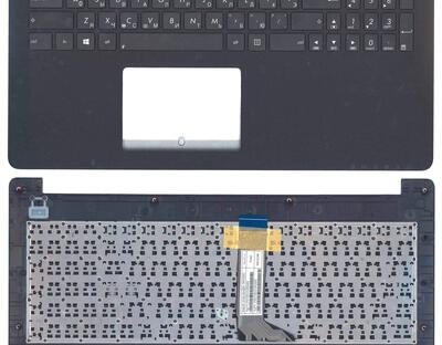 Клавиатура для ноутбука Asus (X502) Black, (Black TopCase) RU - фото 5