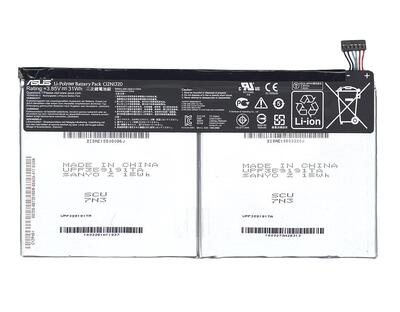 Аккумуляторная батарея для планшета Asus C12N1320 Transformer Book T100 3.85V Black 7820mAh Orig
