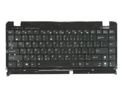 Клавиатура для ноутбука Asus EEE PC 1201, 1215, 1225, U20, VX6 Eee PC Lamborghini Black, (Black Frame) RU - фото 2