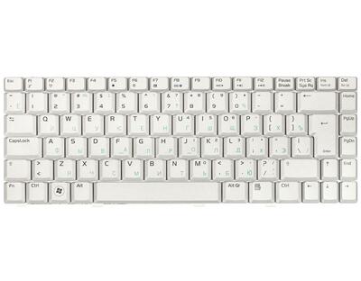 Клавиатура для ноутбука Asus (W3, W3J, A8, F8, N80) Silver, RU (вертикальный энтер) - фото 2