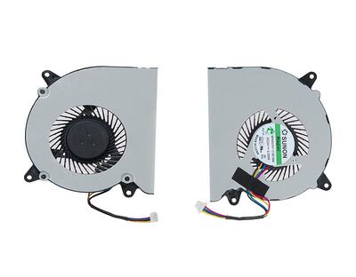 Вентилятор для ноутбука Asus Ultrabook S451 S451L S451LA, S451LB, S451LN Asus UltraBook N550, N550J, N550JA, N550JK, N550JV, N550L, N550LF, N750 N750JV, 5V 0.22A 4-pin SUNON