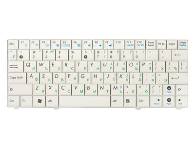 Клавиатура для ноутбука Asus EEE PC (90HA, 900SD, T91) White, RU - фото 2