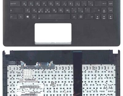 Клавиатура для ноутбука Asus (X401, X401A, X401U) Black, с топ панелью (Black), RU
