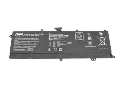 Аккумуляторная батарея для ноутбука Asus C21-X202 F201E 7.4V Black 5136mAh Orig - фото 4