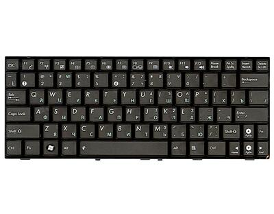 Клавиатура для ноутбука Asus EEE PC (1005HA, 1008HA) Black, (Black Frame) RU - фото 6