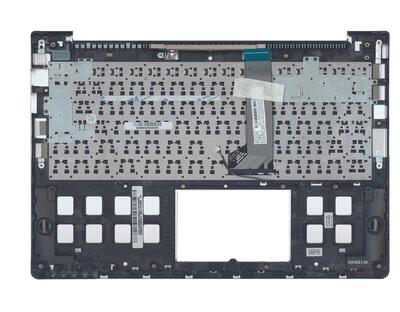 Клавиатура для ноутбука Asus VivoBook (S400CA, S451, S401) Black, с топ панелью (Silver), RU - фото 3