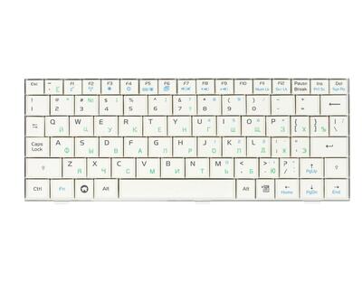 Клавиатура для ноутбука Asus EEE PC 2G (700), 4G (701), 900, 901 White, RU - фото 6