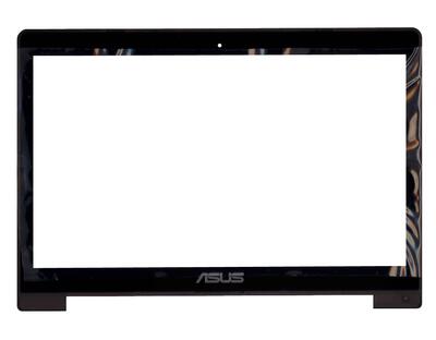 Тачскрин (Сенсорное стекло) для планшета Asus VivoBook S400 V1.0 черный