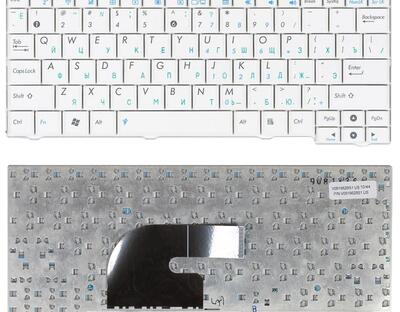 Клавиатура для ноутбука Asus EEE PC (MK90H) White, RU - фото 5