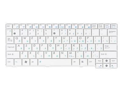 Клавиатура для ноутбука Asus EEE PC (MK90H) White, RU - фото 6