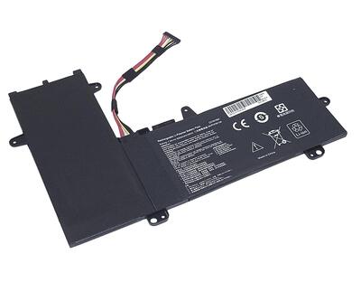 Аккумуляторная батарея для ноутбука Asus C21N1504-2S1P E205SA 7.6V Black 5000mAh OEM