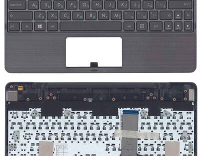 Клавиатура для ноутбука Asus VivoTab (TF600) Black, с топ панелью (Black), RU