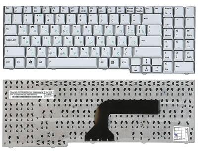 Клавиатура для ноутбука Asus (M50, M70, X70, X71, G50) Silver, RU