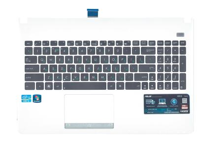 Клавиатура для ноутбука Asus X501A Black, (White TopCase), RU - фото 3