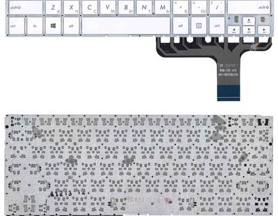 Клавиатура для ноутбука Asus ZenBook (UX305) White, (No Frame), RU