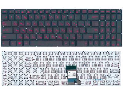 Клавиатура для ноутбука Asus (N541) Black, (No Frame) RU