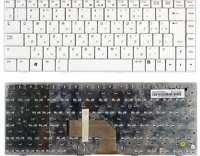 Клавиатура для ноутбука Asus (W5, W6, W7) White, RU - фото 5
