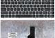 Клавиатура для ноутбука Asus (UL30, K42, K43, X42) Black, (Silver Frame) RU