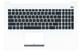 Клавиатура для ноутбука Asus (X502) Black, с топ панелью (White) RU - фото 2, миниатюра