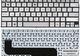 Клавиатура для ноутбука Asus Zenbook (UX21A, UX21E) Silver, (No Frame) RU